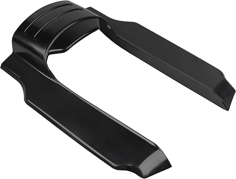 XMMT Rear Fender Extension Stretched Filler 5 Inch Compatible with Harley Touring Road King Street Glide 1996-2008,Unpainted Black - Image 3
